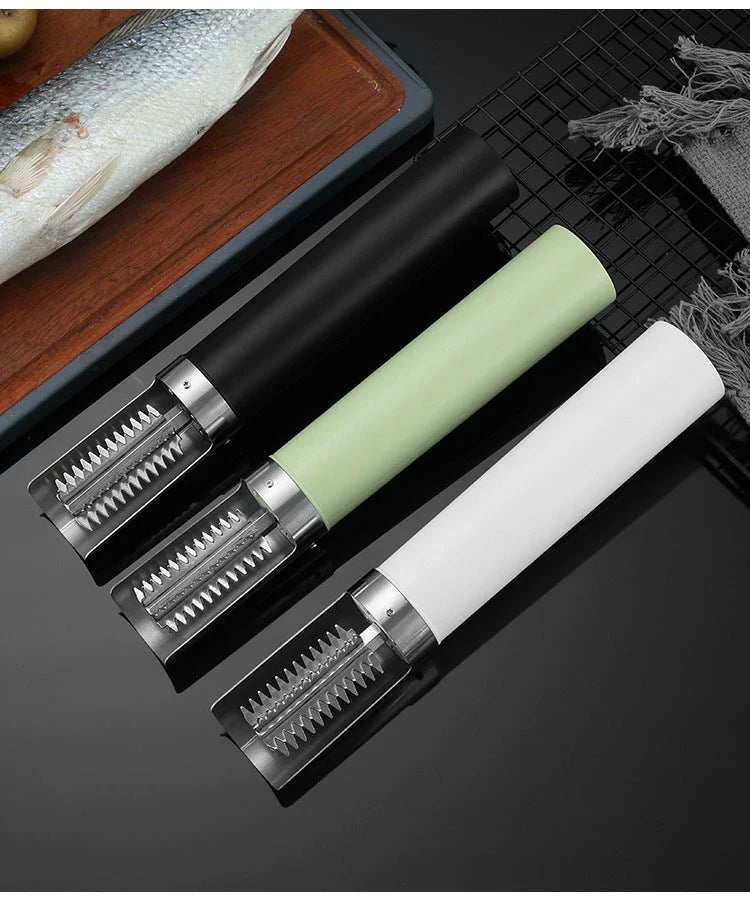 Electric Razor Fish Scaler Machine جهاز تقشير السمك الكهربائي